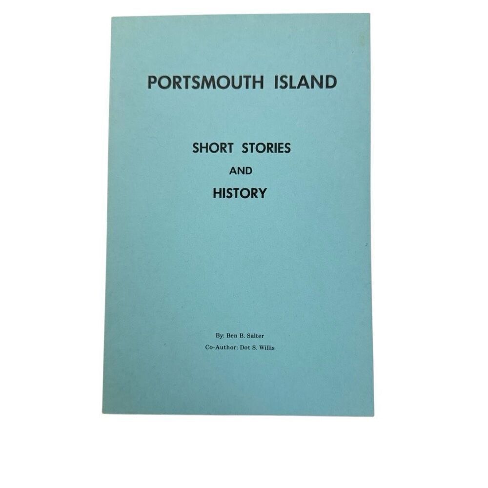 PORTSMOUTH ISLAND  SHORT STORIES AND HISTORY 1972 Paperback New Old Stock
